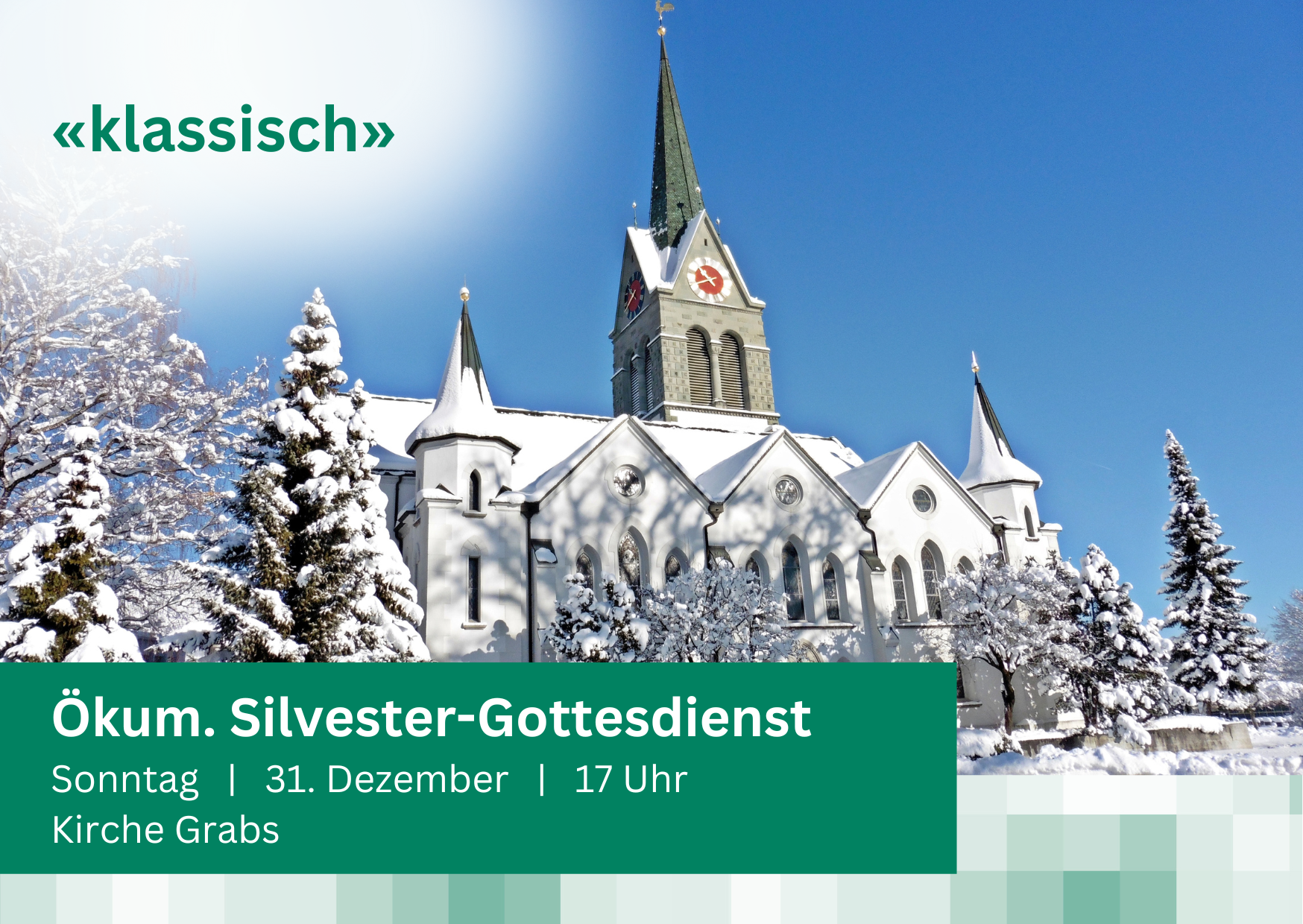 Ökumenischer Silvester-Gottesdienst