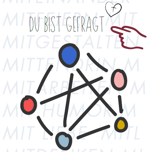 Komm auch, mach mit!