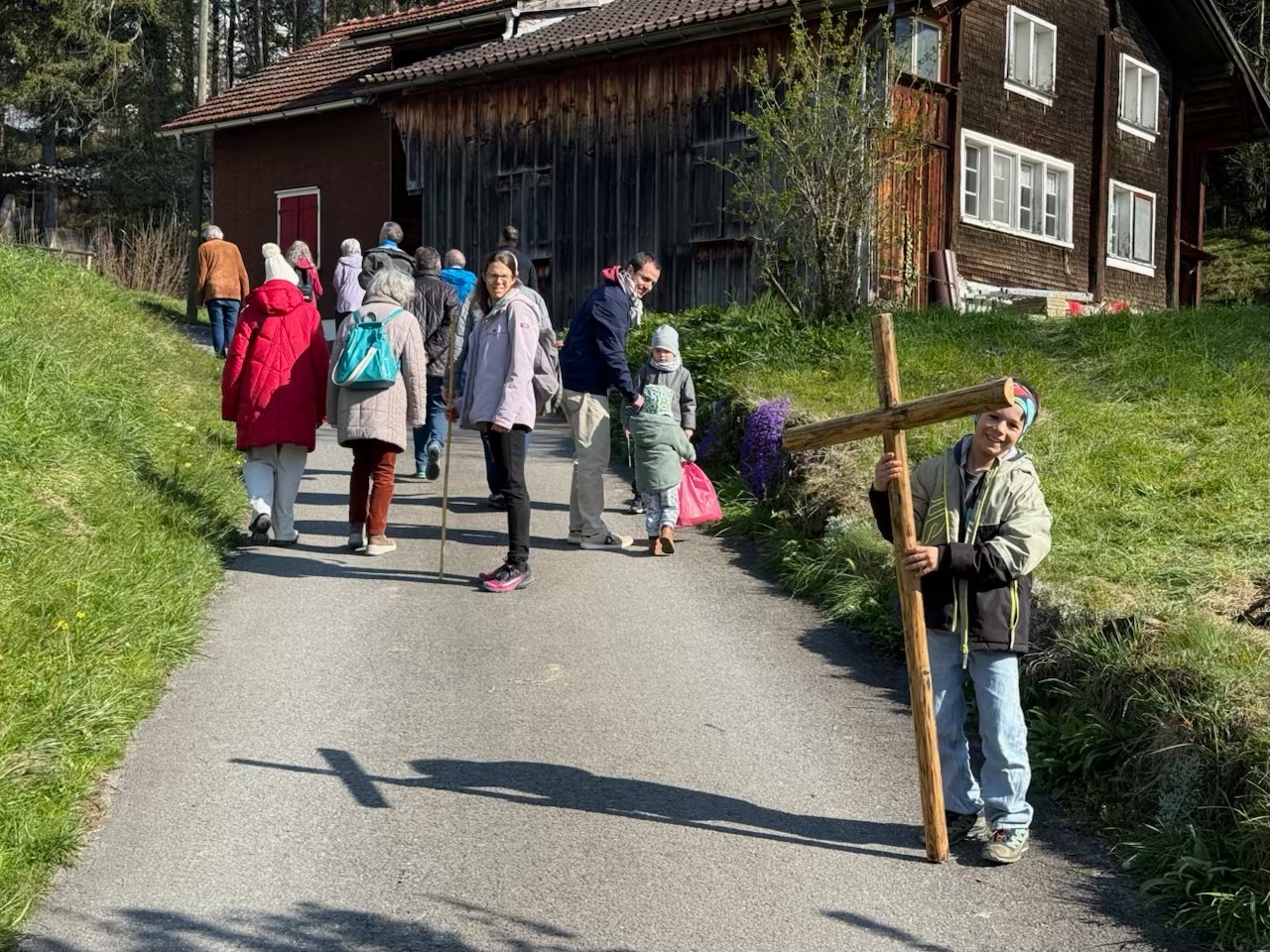 Kreuzweg an Karfreitag