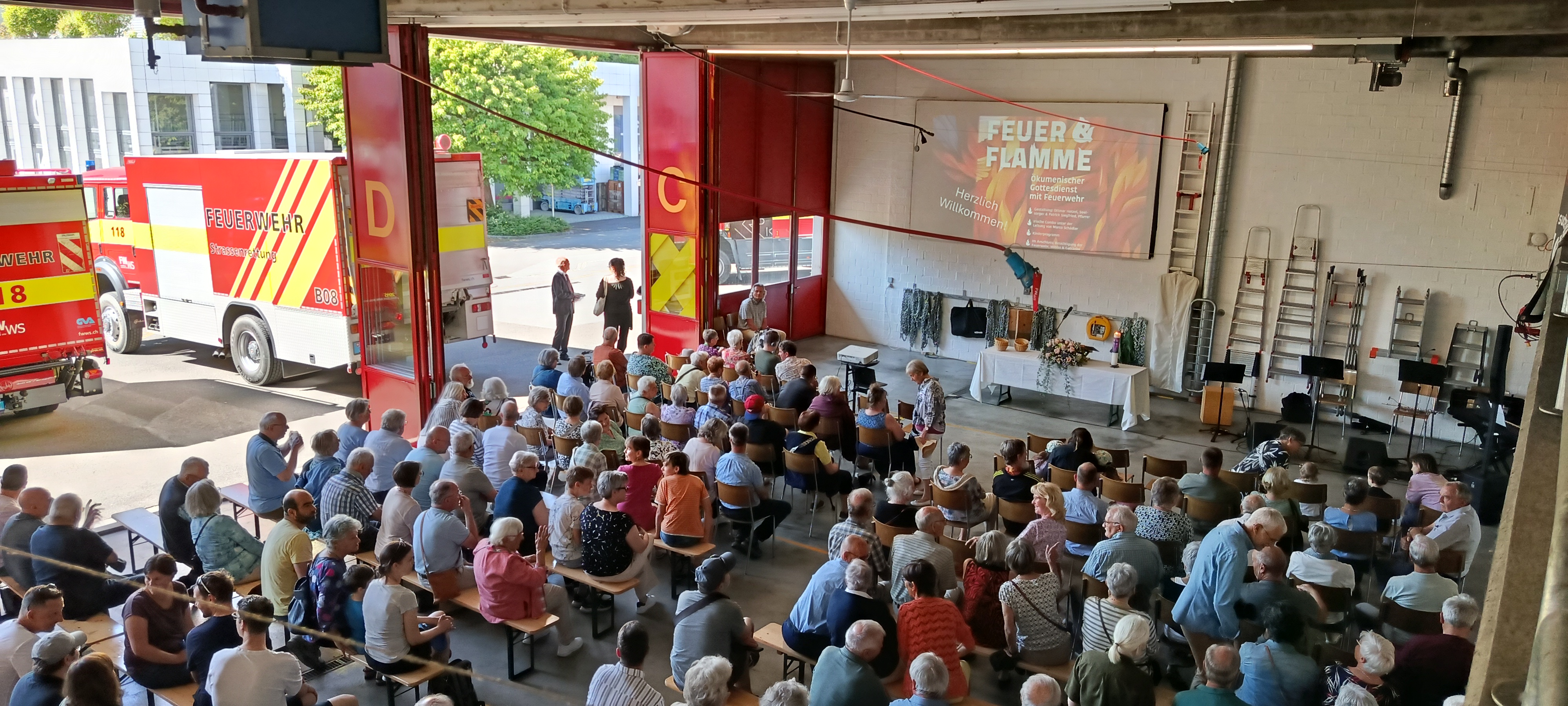 Feuer und Flamme